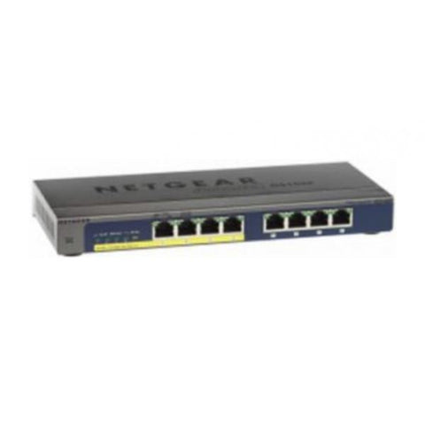 Netgear GS108PP Non gestito Gigabit Ethernet (10/100/1000) Supporto Power over Ethernet (PoE) Nero