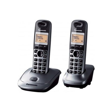 Panasonic KX-TG2512 Telefono DECT Grigio Identificatore di chiamata