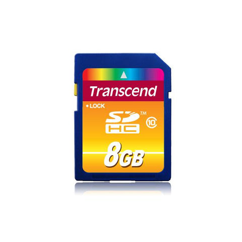 TRANSCEND SCHEDA SD HC 8GB CLASSE 10 FUNZIONE PROTEZIONE DATI