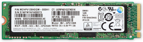 HP Z Turbo Drive M.2 512 GB PCI Express 3.0 MLC NVMe