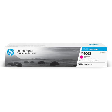 Samsung Cartuccia toner magenta originale CLT-M406S (CLP-360 toner magenta 1K)
