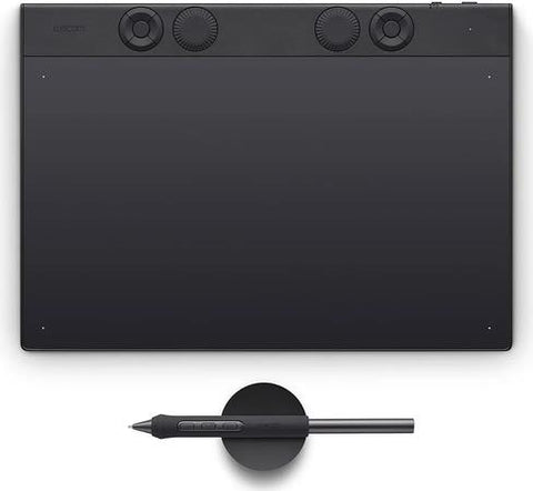 Wacom Intuos Pro Medium Grafiktablett PTK670K0B Bluetooth/USB 5080 lpi (PTK670K0B)