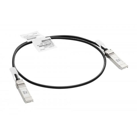 Aruba, a Hewlett Packard Enterprise company 10G SFP+ / SFP+ 1m cavo InfiniBand SFP+ Nero