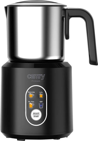 CAMRY CR 4498 automatischer Milchaufschumer schwarz, silber (CR 4498)