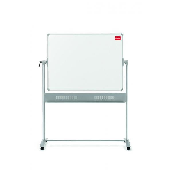 Nobo Combinazione lavagna bianca portatible / bachecha1200x900mm (Nobo Mobile Combination Grey Felt/Magnetic Whiteboard Aluminium Frame 900x1200mm 1901043 DD)