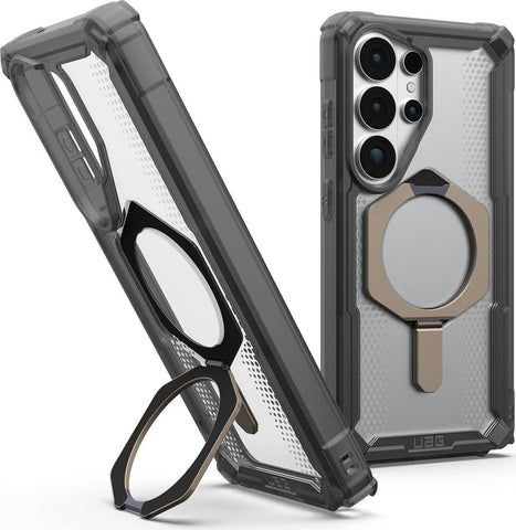 UAG Urban Armor Gear Plasma XTE Kickstand Case mit Magnet-Modul Samsung Galaxy S26 Ultra ash (grau)/transparent/titan 214522113136 (214522113136)