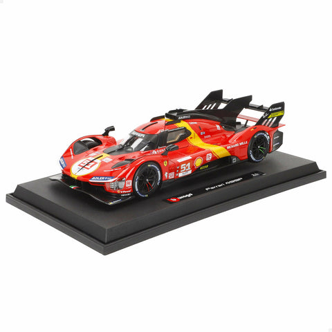 ***Macchina Bburago Ferrari Racing 499 LMH #51 1:18