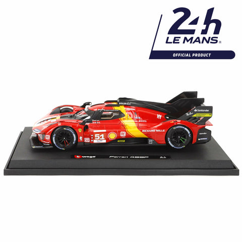 ***Macchina Bburago Ferrari Racing 499 LMH #51 1:18