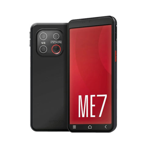 Emporia SMART.ME7 Smartphone, 13,8 cm (5.45"), 128 GB, Android 15, Schwarz (ME7.v1.bk.01)