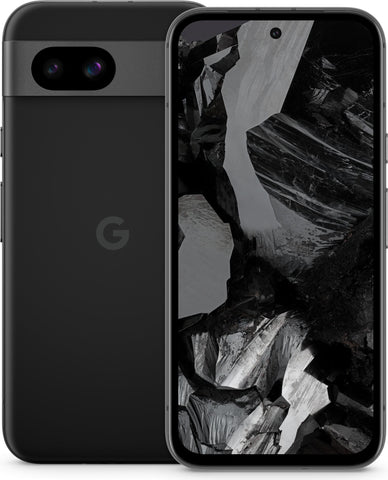 Google Pixel 8a - 5G Smartphone - Dual-SIM - RAM 8GB / Interner Speicher 128GB - OLED-Display - 6,1" - 2400 x 1080 Pixel (120 Hz) - 2 x Rckkamera 64 MP, 13 MP - front camera 13 MP - Obsidian (GA0443