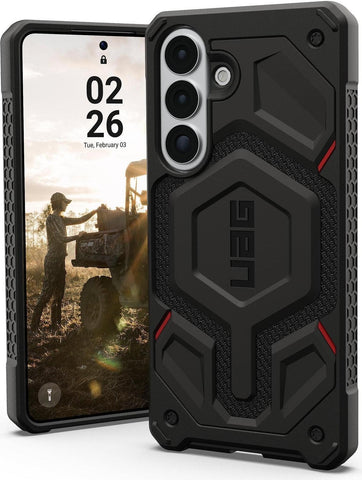 UAG Urban Armor Gear Monarch Pro Case mit Magnet-Modul Samsung Galaxy S26+ kevlar schwarz 214514113940 (214514113940)