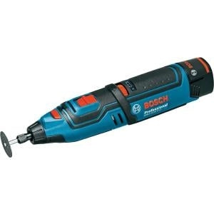 Bosch GRO 10,8 V-LI Professional - Rotationswerkzeug - kabellos - Spannzange 3,2 mm - 2 Akkus - 10.8 V