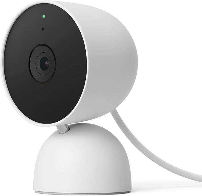 Super Discount!** - Google Nest Cam Snow White Surveillance Camera (NESTCAM2G)