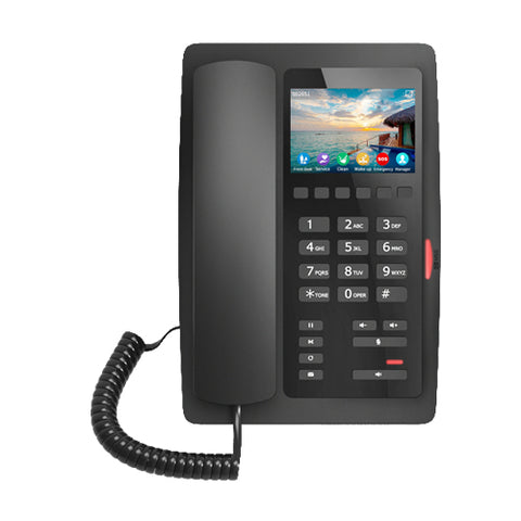 Fanvil H5W-Black - VoIP-Telefon - WIFI 4 - schwarz (H5W-Black)