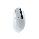 LOGITECH G305 LIGHTSPEED MOUSE GAMING WIRELESS SENSORE 12K HERO 12.000 DPI DESIGN LEGGERO 6 PULSANTI PROGRAMMABILI BATTERIA 250 ORE MEMORIA INTEGRATA PC/LAPTOP BIANCO