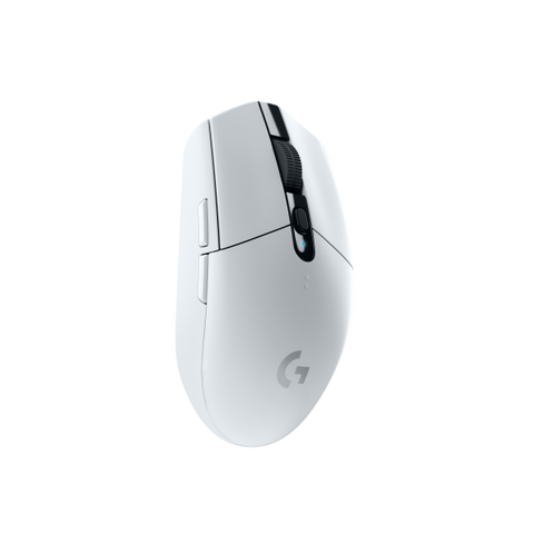 LOGITECH G305 LIGHTSPEED MOUSE GAMING WIRELESS SENSORE 12K HERO 12.000 DPI DESIGN LEGGERO 6 PULSANTI PROGRAMMABILI BATTERIA 250 ORE MEMORIA INTEGRATA PC/LAPTOP BIANCO