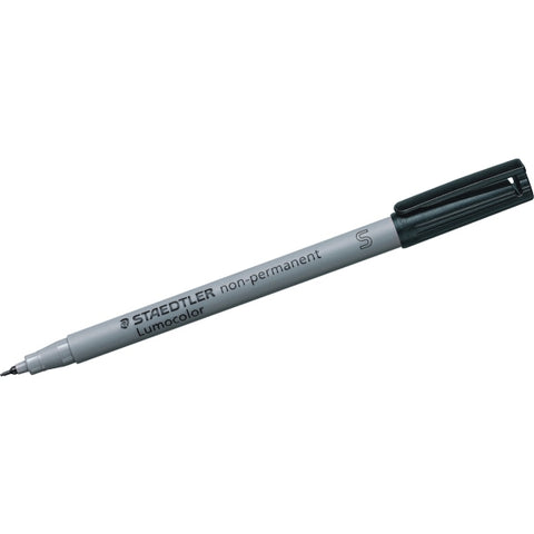 STAEDTLER LUMOCOLOR NON PERMANENTE PENNA PUNTA IN FIBRA TRATTO 0.4 mm NERO CONF 10 Pz.