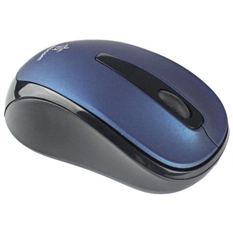 MEDIACOM M-MEA877 MOUSE OTTICO WIRELESS 1.000 DPI 2.4 GHz NERO BLU ROSSO SILVER