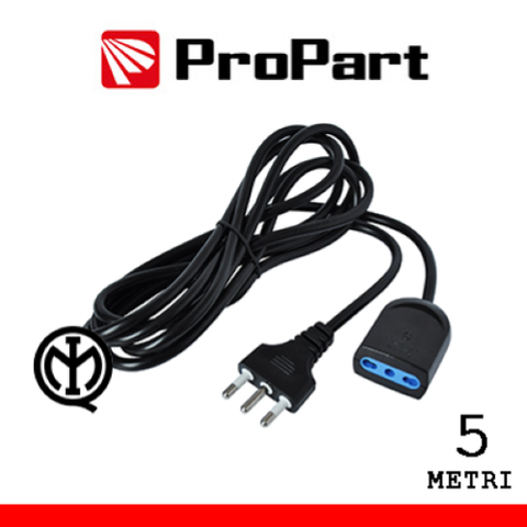 PROPART PROLUNGA LINEARE BIPASSO 5METRI SPINA16A NERA