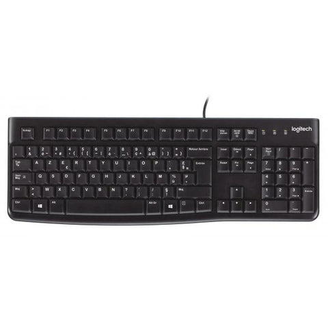 LOGITECH K120 TASTIERA USB LAYOUT FRANCESE BLACK
