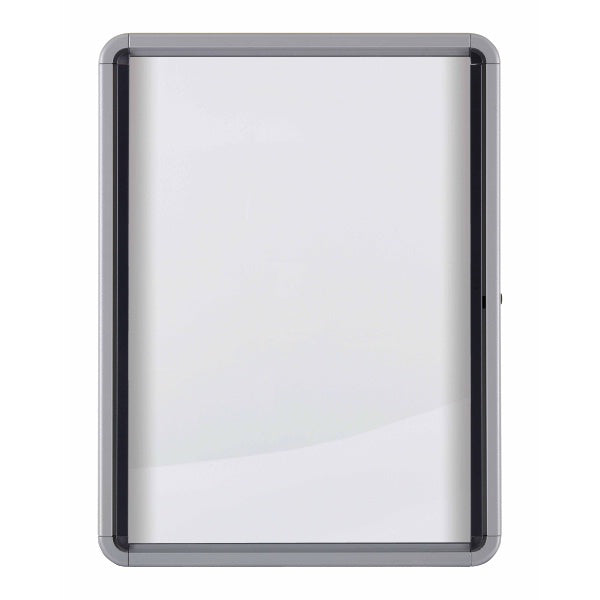 Nobo Bacheca per interni-fondo magnetico 9xA4 anta a battente (Nobo 1902560 Premium Plus Internal Glazed Case Magnetic 9 x A4)