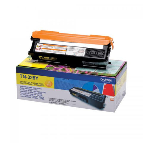 TONER BROTHER TN-328Y GIALLO 6000 PAG X DCP-9270CDN MFC-9970CDW HL-4570CDW