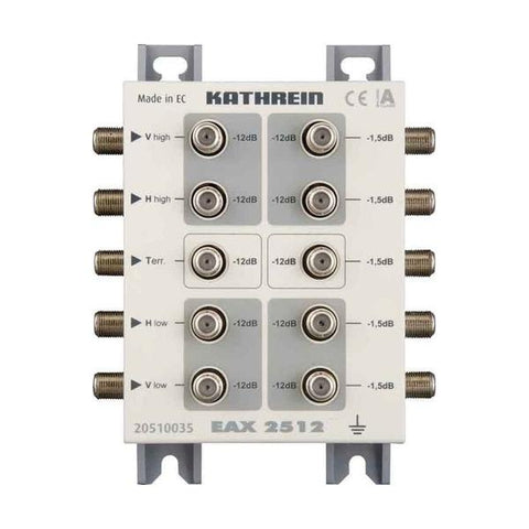 Kathrein EAX 2512 Splitter per cavo Grigio, Bianco