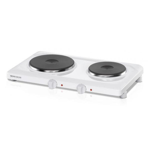Rommelsbacher THL 2597 piano cottura Bianco Superficie piana Piastra sigillata 2 Fornello(i)