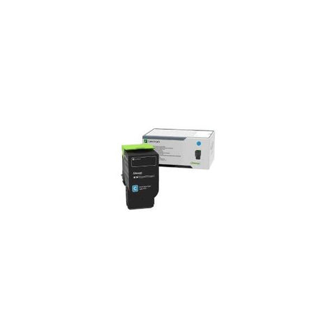 Lexmark 78C0U20 cartuccia toner Ciano (CYAN ULTRA HIGH YIELD CART)