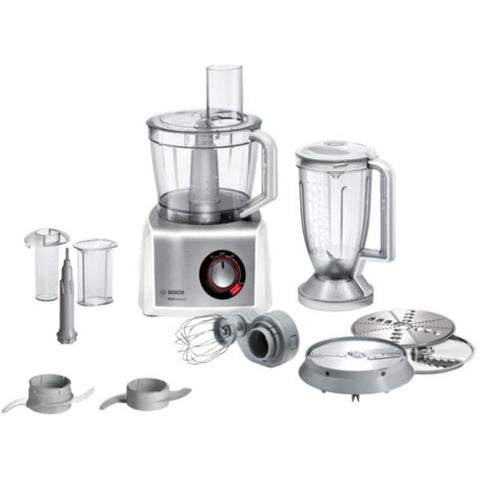 Bosch MC812S814 robot da cucina 3,9 L Acciaio inossidabile, Bianco 1250 W