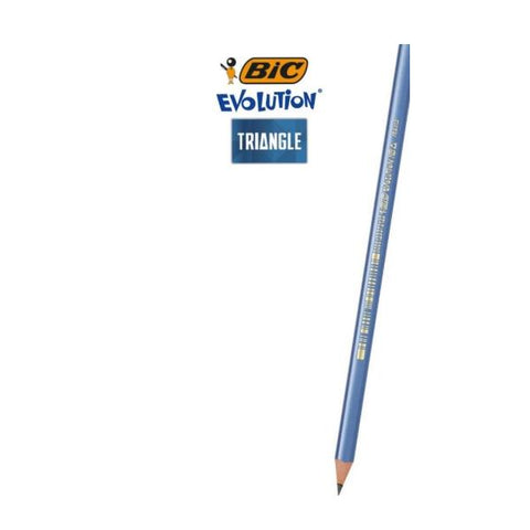 BIC EVOLUTION TRIANGLE MATITA HB FUSTO TRIANGOLARE CONF 12 Pz.