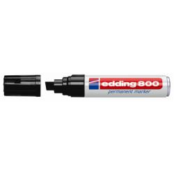 EDDING 800 MARCATORE PERMANTE NERO PUNTA A SCALPELLO 4/12 mm CONF 5 Pz.
