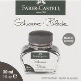 FABER CASTELL INCHIOSTRO IN BOCCETTA DA 30 ML NERO