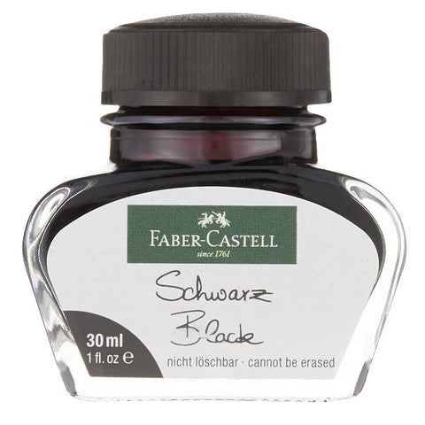 FABER CASTELL INCHIOSTRO IN BOCCETTA DA 30 ML NERO
