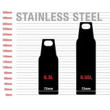 SIGG BOTTLES BORRACCIA TERMICA HOT & COLD ONE LIGHT IN ACCIAIO INOSSIDABILE DA 0.55 LT NERO