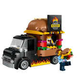 LEGO CITY FURGONE DEGLI HAMBURGER VEICOLO DA COSTRUIRE CON 2 MINIFIGURE E ACCESORI