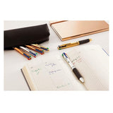 OSAMA 4 MULTI CROMATA PENNA A SFERA A SCATTO TRATTO 1 mm COLORI ASSORTITI CONF 6 Pz.