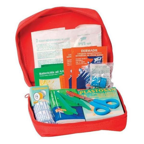 PHARMASHIELD SOFT KIT PRONTO SOCCORSO PER AUTO VLIGETTA CON DOTAZIONE STANDARD