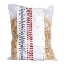VIVA ELASTICI GOMMA BUSTA 1 KG 80X2 MM GIALLI