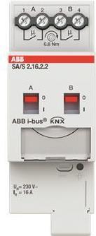 ABB Stotz S&J Schaltaktor 2fach, 16A, REG SA/S2.16.2.2 (2CDG110261R0011)