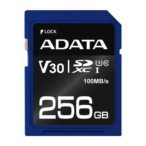 ADATA ASDX256GUI3V30S-R memoria flash 256 GB SDXC Classe 10 UHS-I