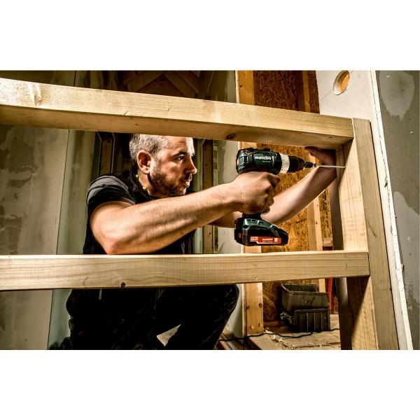 Metabo SB 18 LT BL Senza chiave Nero, Verde, Rosso, Argento 2100 Giri/min 1,5 kg