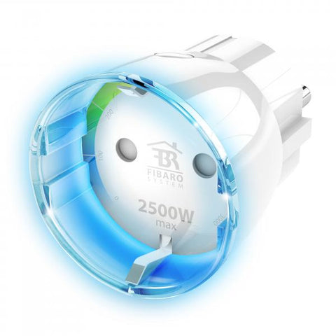 Fibaro FIBEFGWPF-102-5 adattatore per presa di corrente Tipo F Bianco