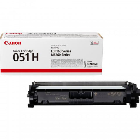 Canon Cartuccia del toner a resa elevata 051H, nero (CRG 051 H TONER)