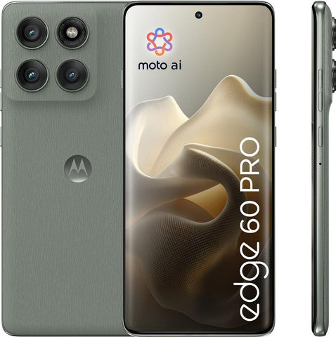 Motorola edge 60 pro 16,9 cm (6.67") Dual-SIM Android 15 5G USB Typ-C 12 GB 512 GB 6000 mAh Grau (PB7X0009PL)