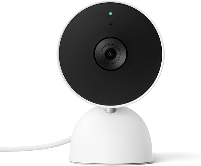 Super Discount!** - Google Nest Cam Snow White Surveillance Camera (NESTCAM2G)