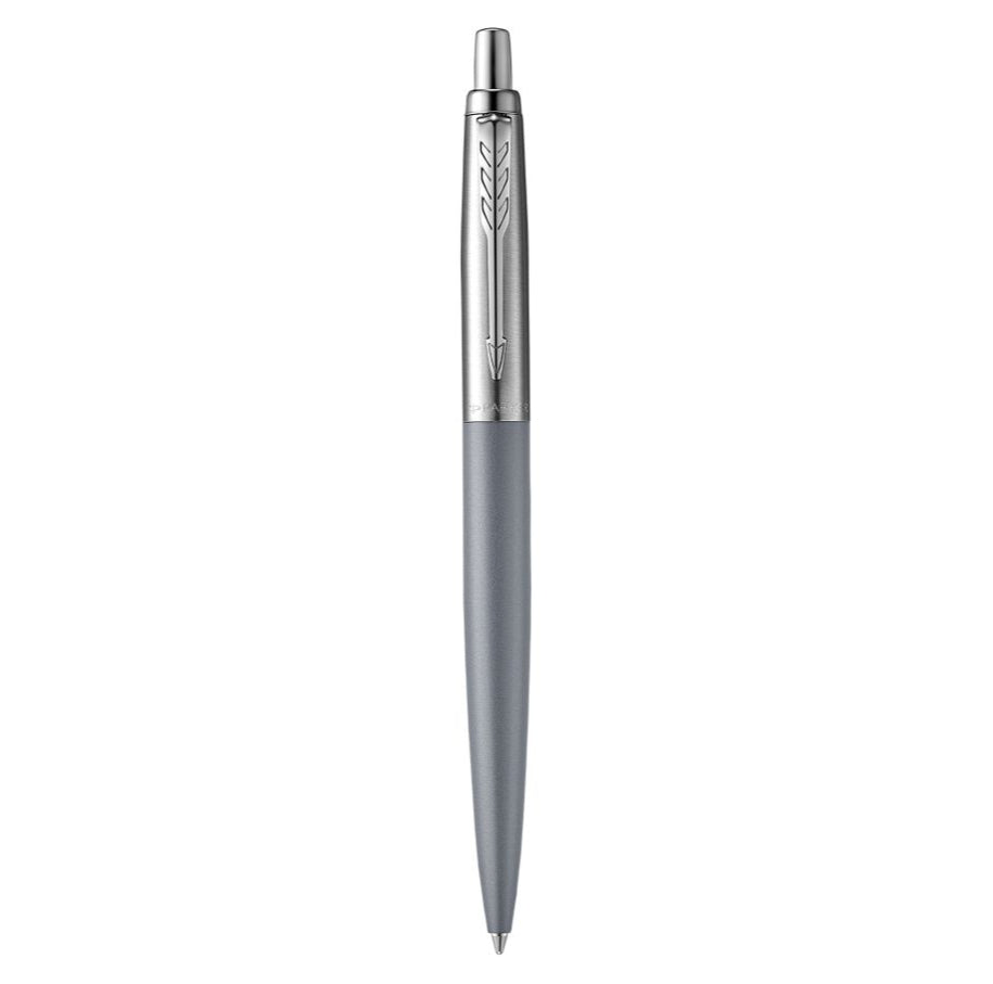 PARKER JOTTER ALEXADRA MATTE GREY PENNA A SFERA A SCATTO PUNTA MEDIA INCHIOSTRO BLU CONFEZIONE REGALO