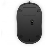 HP 1000 MOUSE ERGONOMICO USB 1.200 DPI NERO