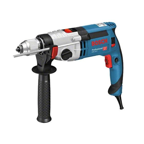 Bosch GSB 24-2 Professional 3000 Giri/min Nero, Blu, Grigio
