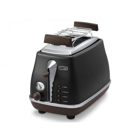 DeLonghi 2103.BK 2 fetta/e 900 W Nero